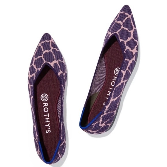 Rothy's Shoes - Rothy’s purple giraffe size 10 NWOB. C&R